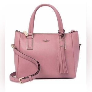 Kate Spade PXRU7941 Kingston Drive Alena Satchel Crossbody Dusty Peony